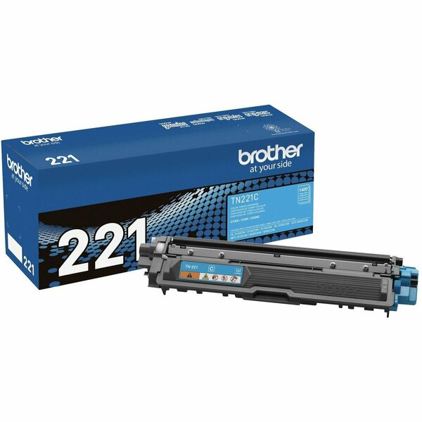 Brother International Cyan Toner Cartridge TN221C